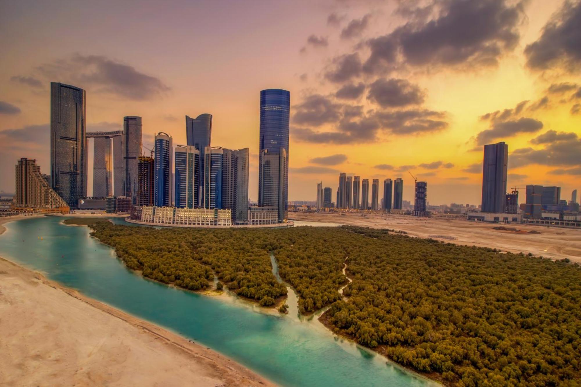 Appartement Harf4606 Huge Water Front 1br With 2 Sofa Beds In Alreem Island *