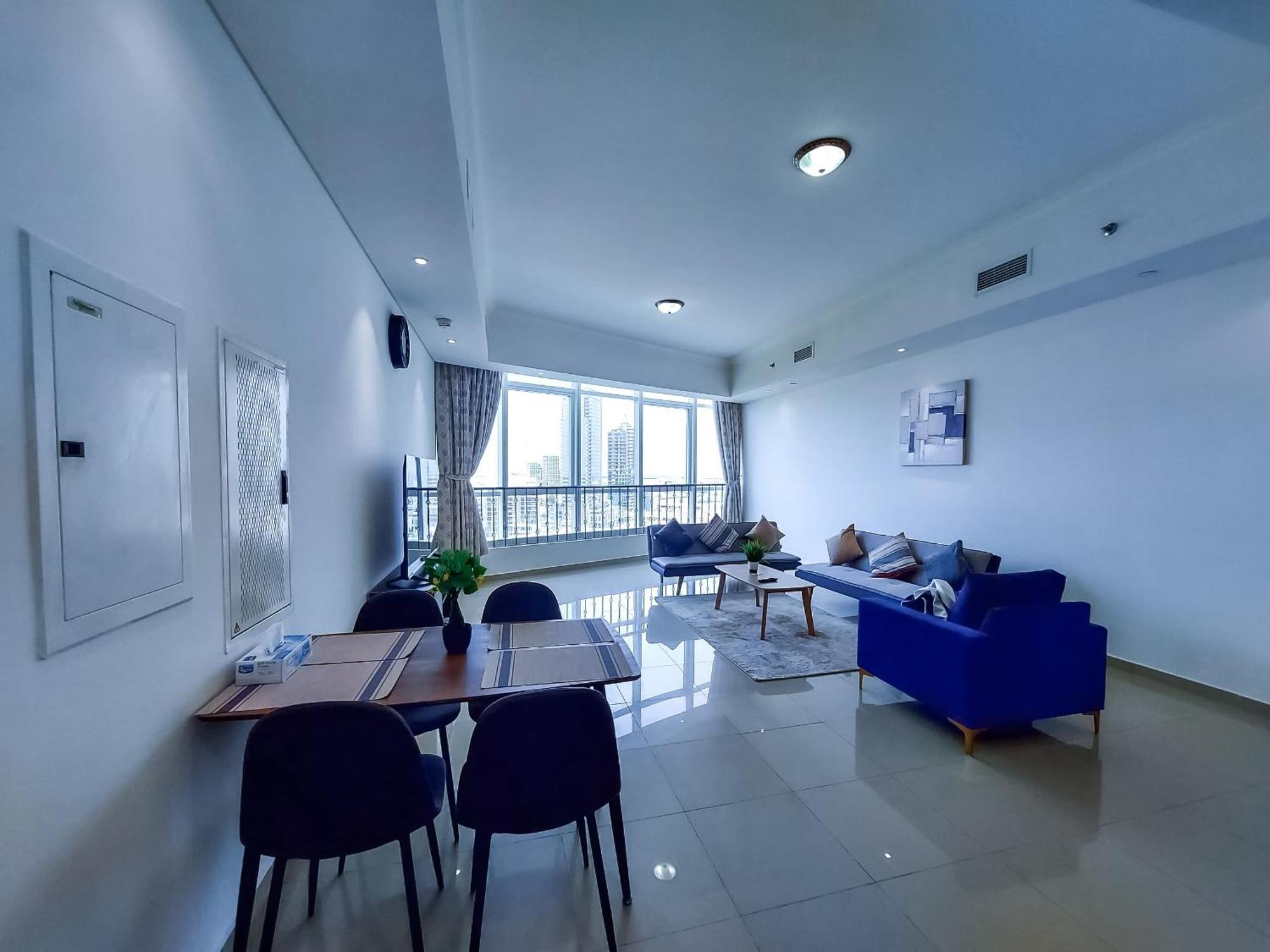 Harf4606 Huge Water Front 1br With 2 Sofa Beds In Alreem Island Appartement Abou Dabi